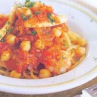 Spaghetti Saus Udang Kacang