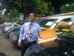 38 Mobil Hasil Penggelapan Digelar di Polda Metro Jaya
