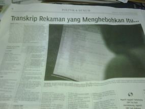 Harian Kompas dan Sindo Dipanggil Polisi Atas Laporan Anggodo 