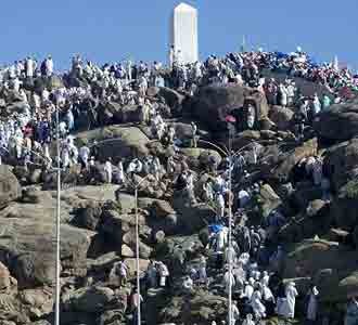 Jamaah Penuhi Jabal Rahmah