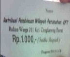 Hampir Lima Tahun Terjadi Pungutan di Perumahan KFT Cengkareng