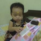 Nameera Awigya Maheswari, 1 Tahun; Perempuan; f
