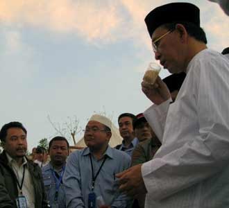 Menag Tinjau Jamaah Haji