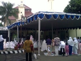 Kejagung Gelar Salat Id, Korbankan 6 Sapi dan 11 Kambing