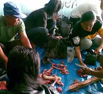 Pengamen Jalanan Gelar Kurban