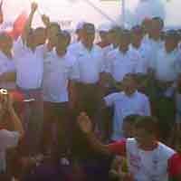 Menpora Lepas Lomba Lari Suramadu 10K