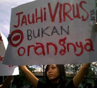 Aksi Simpati Sosialisasi AIDS
