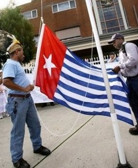 Tuntut Pembebasan 2 Aktivis Papua, Kedubes RI di Washington Didemo