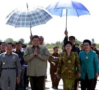 SBY Tiba di Palangkaraya