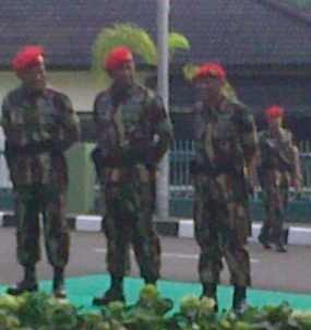 Parade Kekuatan Kopassus