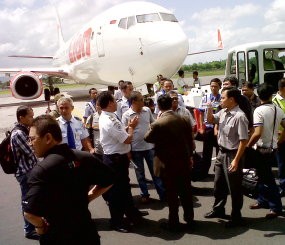 Penumpang Lion Sempat Adu Jotos dan Memboikot Pesawat 