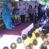 Siswa TK Diajak Berwisata di Kantor Polisi
