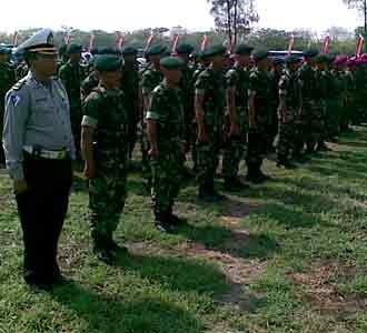 Polda Jatim Gelar Apel Bersama Masyarakat