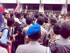 Lima Aksi Demonstrasi Sambut SBY