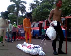Setan Seret Pocong Boediono dan Sri Mulyani
