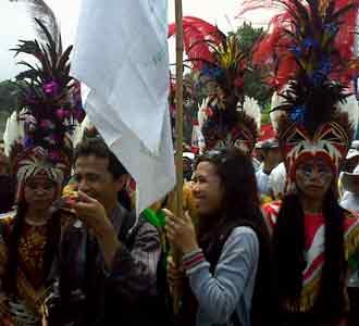 Demo Peringati Hari HAM di Istana