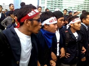 10 Unras di Jakarta, KPK Jadi Tempat Favorit