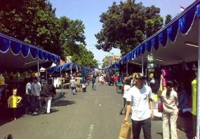 Ada Festival,  Jl Kemang Raya Ditutup Hingga Minggu 