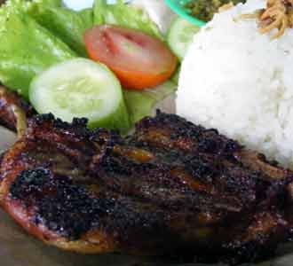 Menu Entog di REB