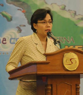 Sri Mulyani Mendapat Anugerah Parahita Ekapraya Sri Mulyani Mendapat Anugerah Parahita Ekapraya