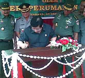 Menpera Resmikan Rusunawa Brawijaya