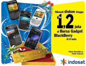 Bursa Gadget Blackberry Indosat