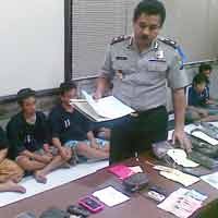 30 Penjambret Dibekuk Selama Dua Pekan