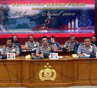 Polri Jumpa Pers Akhir Tahun