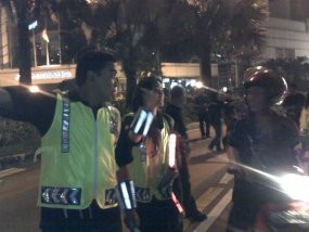 Saat Artis Jadi Polisi Lalu Lintas 