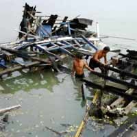 Seorang ABK Ditemukan di Bangkai Perahu