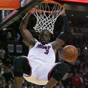 Wade 44 Poin, Heat Tetap Kalah