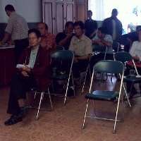 Ayi Absen Open House di Rumahnya
