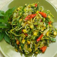 Resep Sayur: Tumis Bunga Pepaya