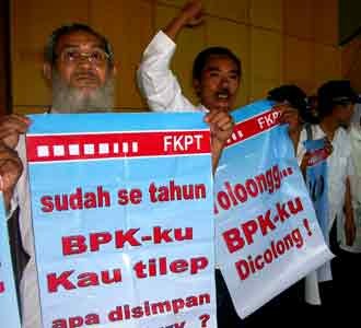 Pensiunan Telkom Tuntut Dana Pensiun