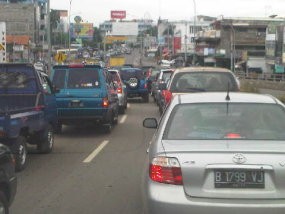 Jl Raya Ciputat Arah Pasar Jumat Macet