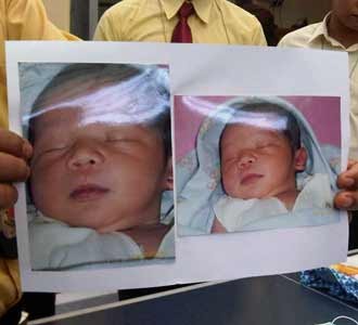 Bayi Korban Penculikan Ditemukan