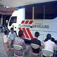 SIM Keliling di Yomart Jalan Jakarta