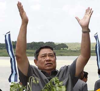 SBY Resmikan Pembangunan Infrastruktur