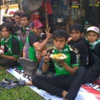 Jelang Persib Vs Persebaya, Ratusan Bonek Datangi Bandung