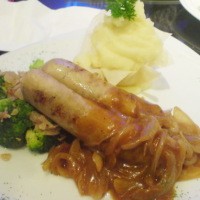 Veal Bratwurst a la Magenta Grill