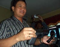 Todongkan Airsoft Gun, Perampok Gasak Motor