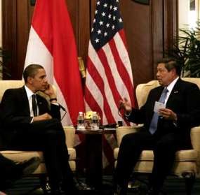 SBY-Obama Bahas Pemulihan Hubungan Dagang RI-AS 