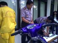 Alan Sempat Gertak Polisi dengan Pistol Rakitan