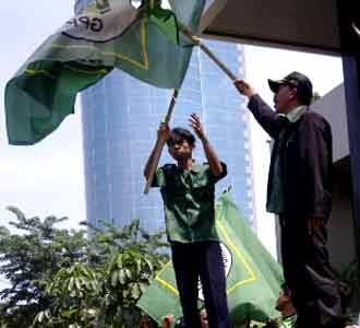 GPK Demo Dukung KPK