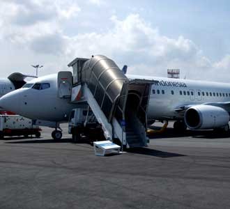 Garuda Ikuti Singapore Air Show