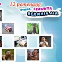 Pemenang Lomba Balita Serunya Bermain Air