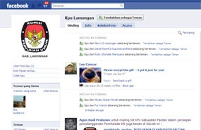 Tersinggung Status di FB, KPU Lamongan akan Laporkan Facebooker
