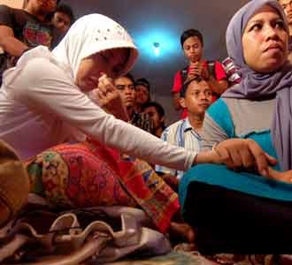 Adik Nasrudin Menangis