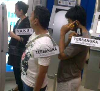 Rekonstruksi Pembobolan ATM