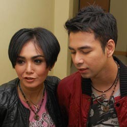 Valentine, Raffi Ahmad-Yuni Shara Kompak Syuting